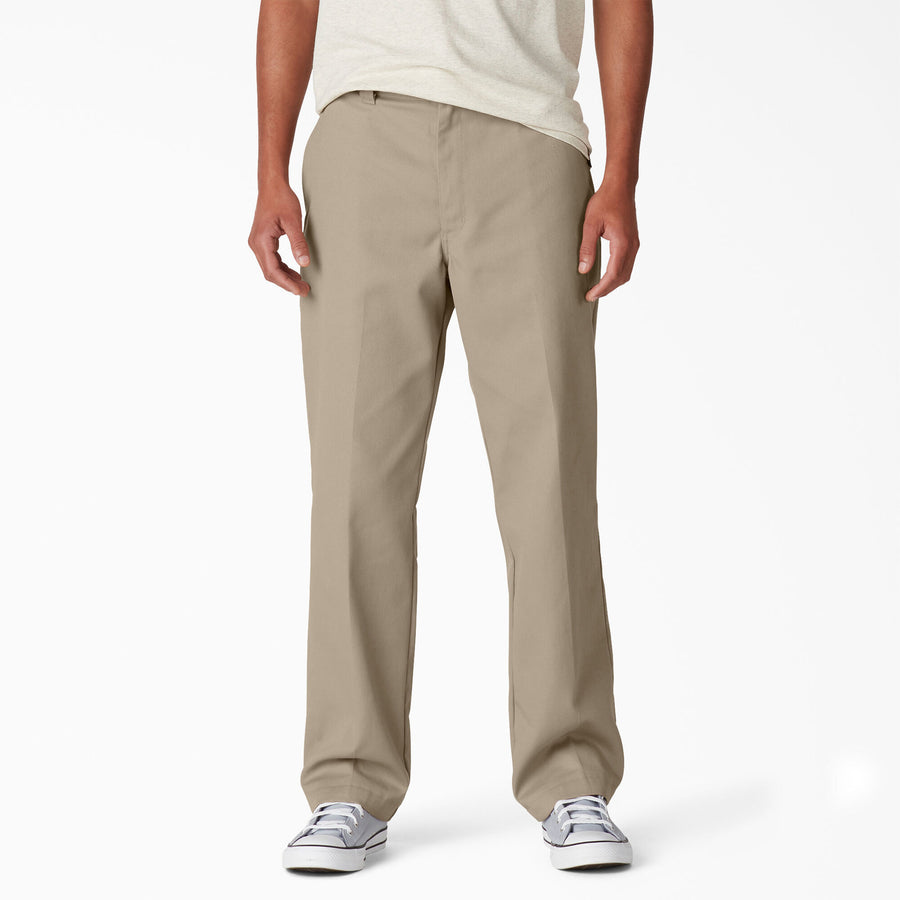 Skateboarding Regular Fit Twill Pant 32L - Desert Sand