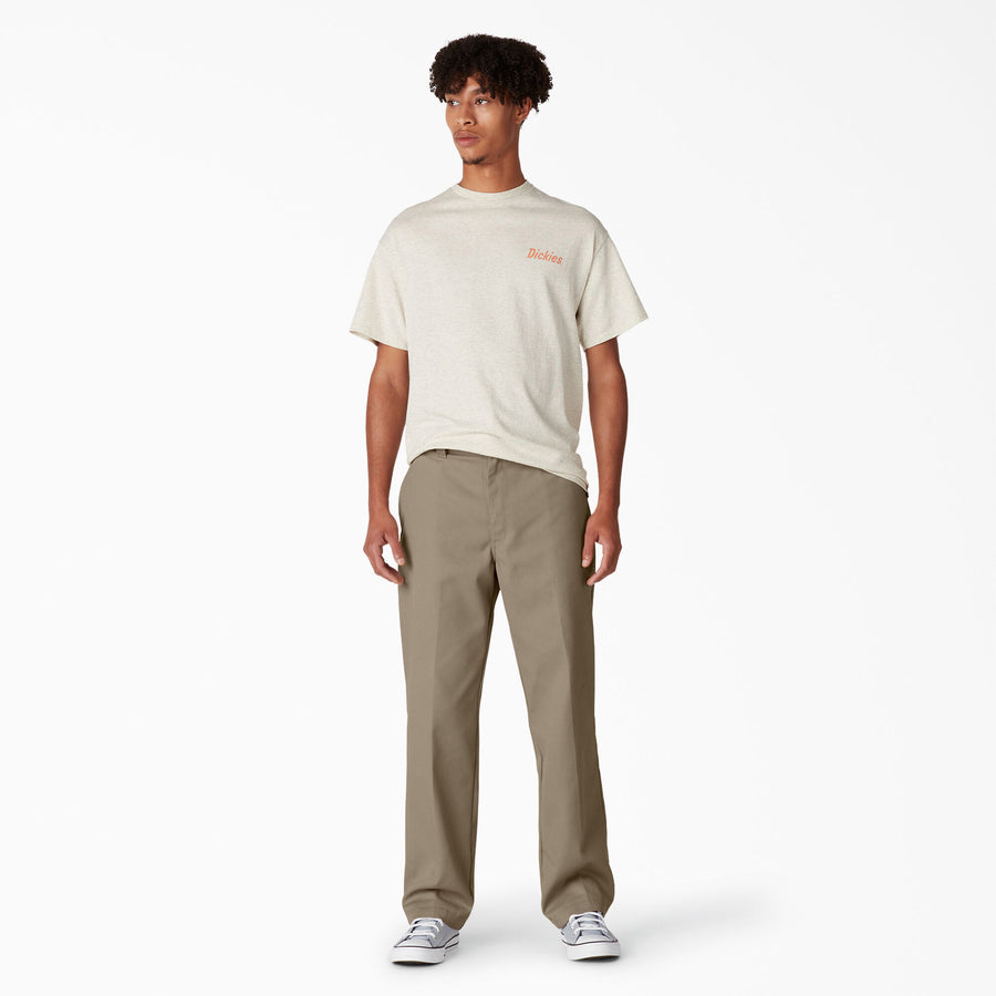 Skateboarding Regular Fit Twill Pant 32L - Desert Sand