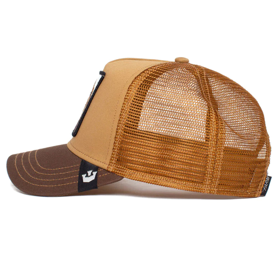 Goorin Bros. The King Lion Trucker Hat - Whiskey