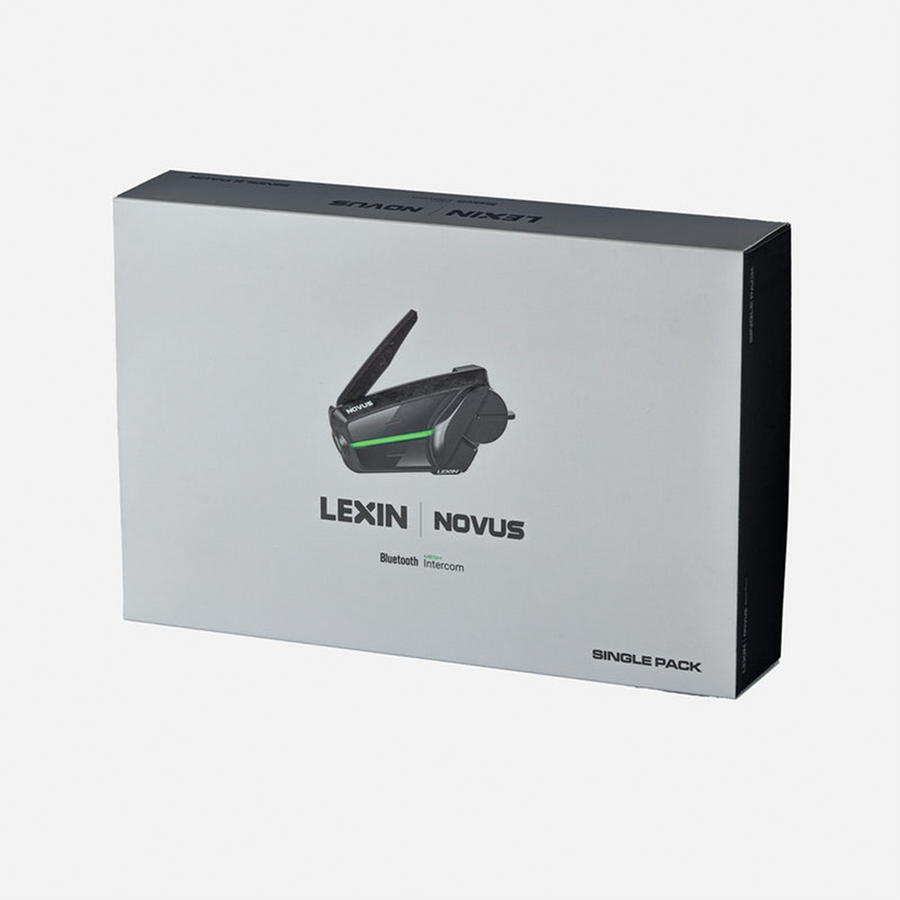 Lexin Novus Bluetooth Headset Intercom - Single Kit