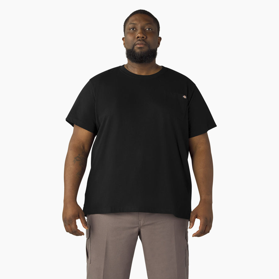 Lightweight Short Sleeve Pocket Tee - Black