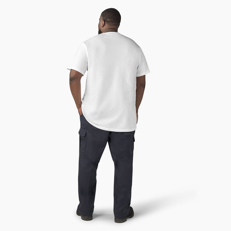 Lightweight Short Sleeve Pocket Tee - White