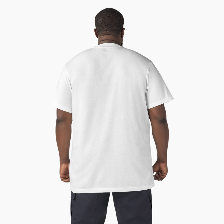 Lightweight Short Sleeve Pocket Tee - White