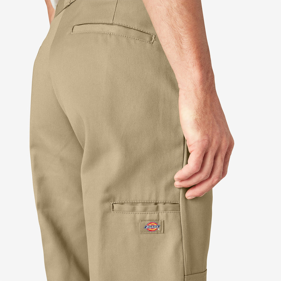 Twill Double Knee Work Pant 32L - Khaki