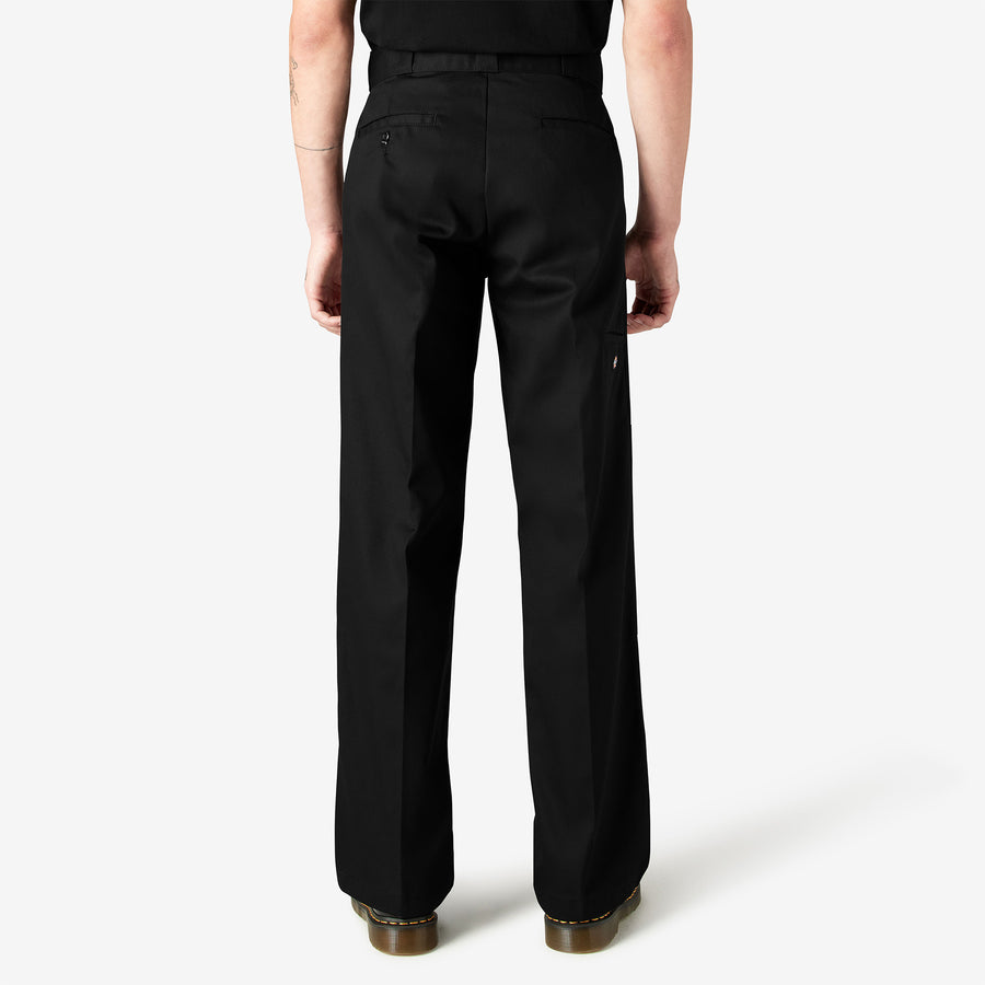 Twill Double Knee Work Pant 32L - Black