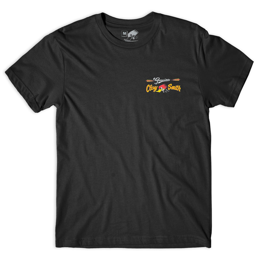 Mr. Horsepower Genuine Clay Smith T-Shirt - Black