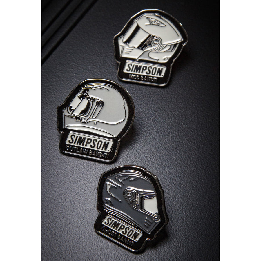 Simpson Helmet Pins