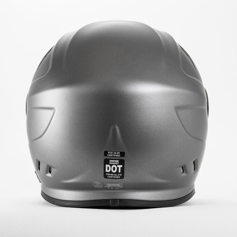 Simpson Ghost Bandit Helmet - Flat Alloy