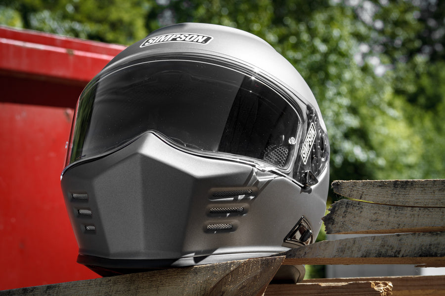 Simpson Ghost Bandit Helmet - Flat Alloy