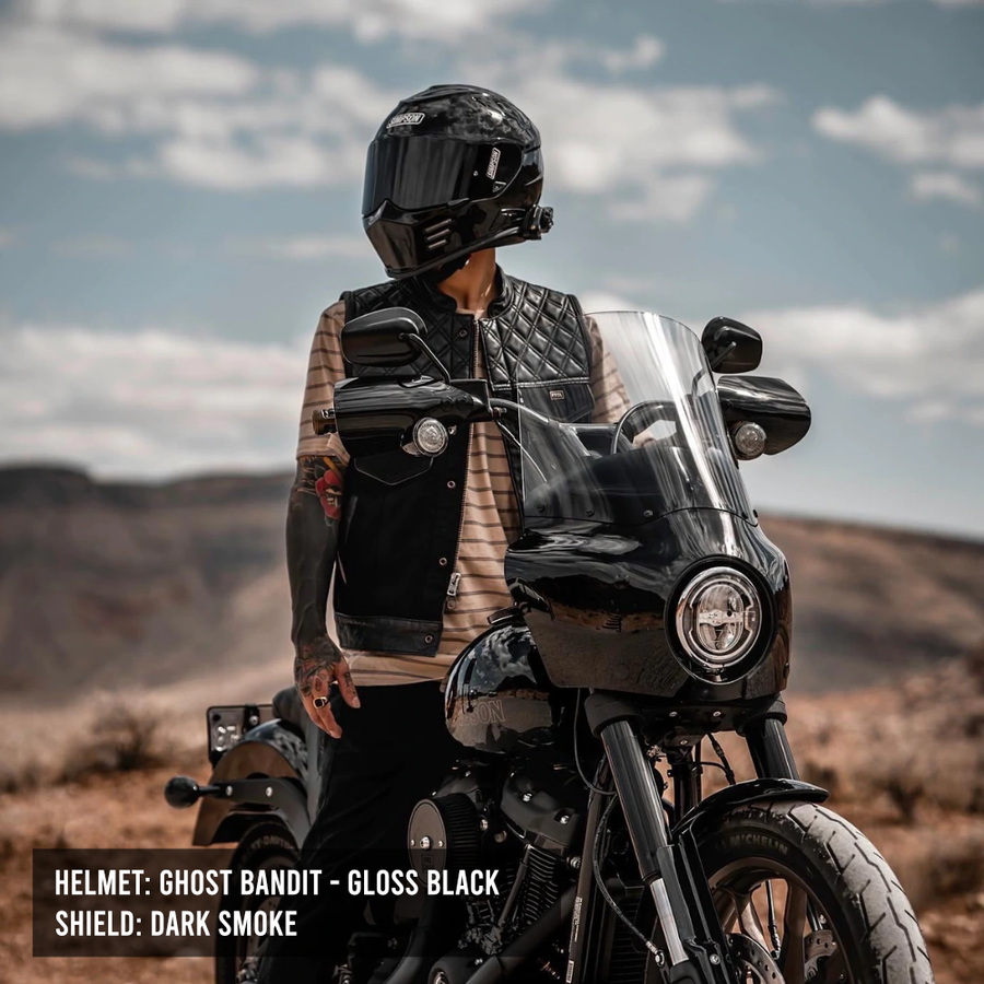 Simpson Ghost Bandit Helmet - Gloss Black