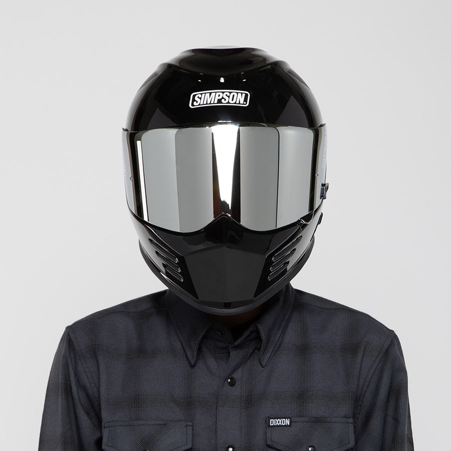 Simpson Ghost Bandit Helmet - Gloss Black