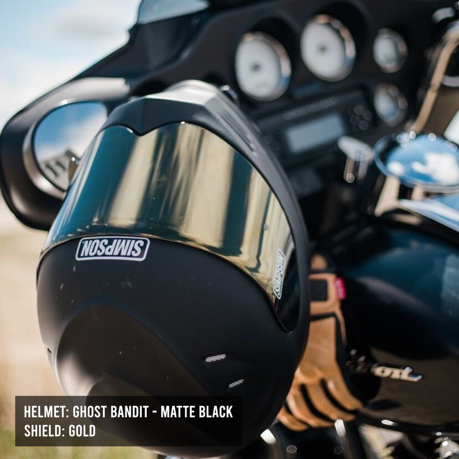 Simpson Ghost Bandit Helmet - Matte Black