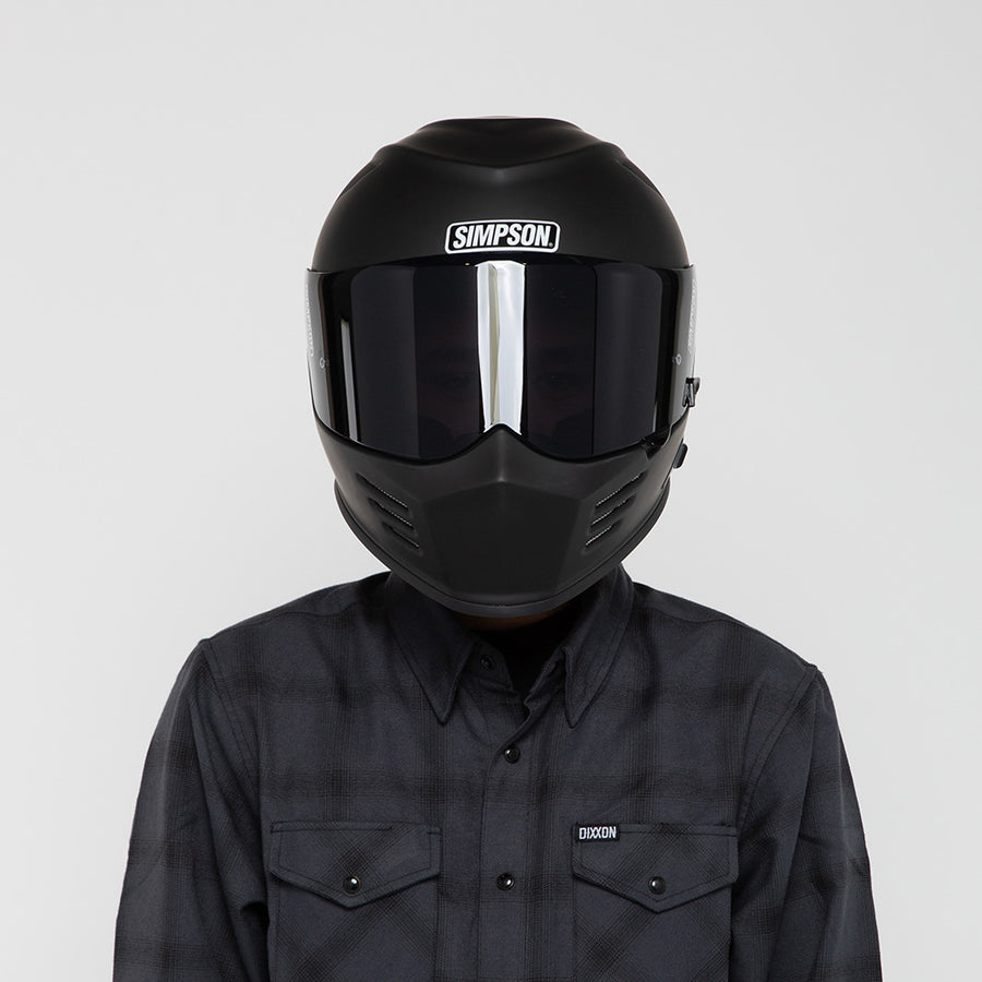 Simpson Ghost Bandit Helmet - Matte Black