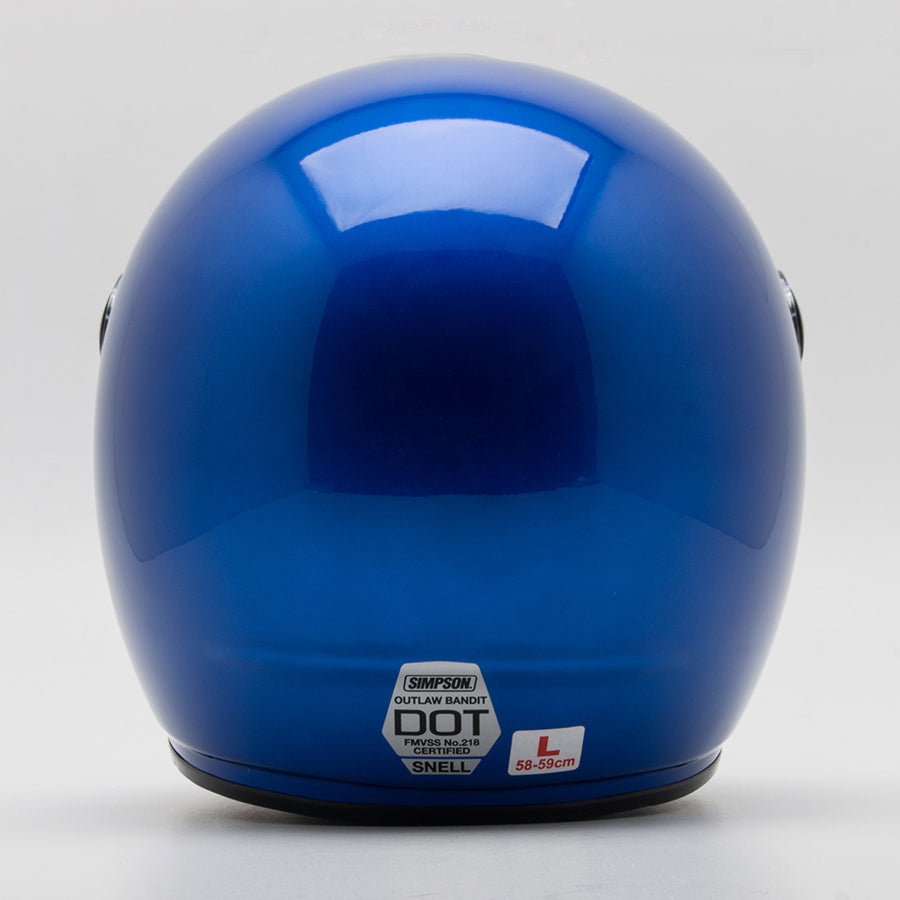 Simpson Outlaw Bandit Helmet Gen 2 - Rayleigh Blue