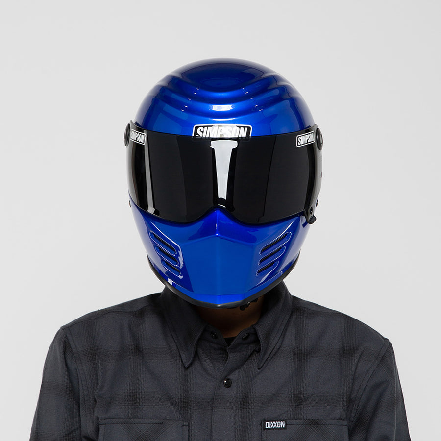 Simpson Outlaw Bandit Helmet Gen 2 - Rayleigh Blue