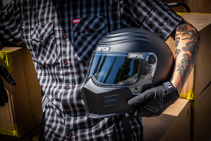 Simpson Outlaw Bandit Helmet Gen 2 - Matte Black