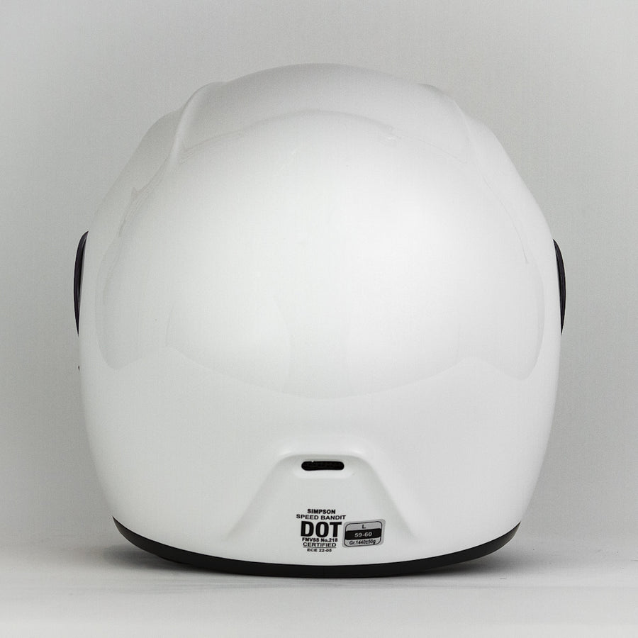 Simpson Speed Bandit Helmet - White