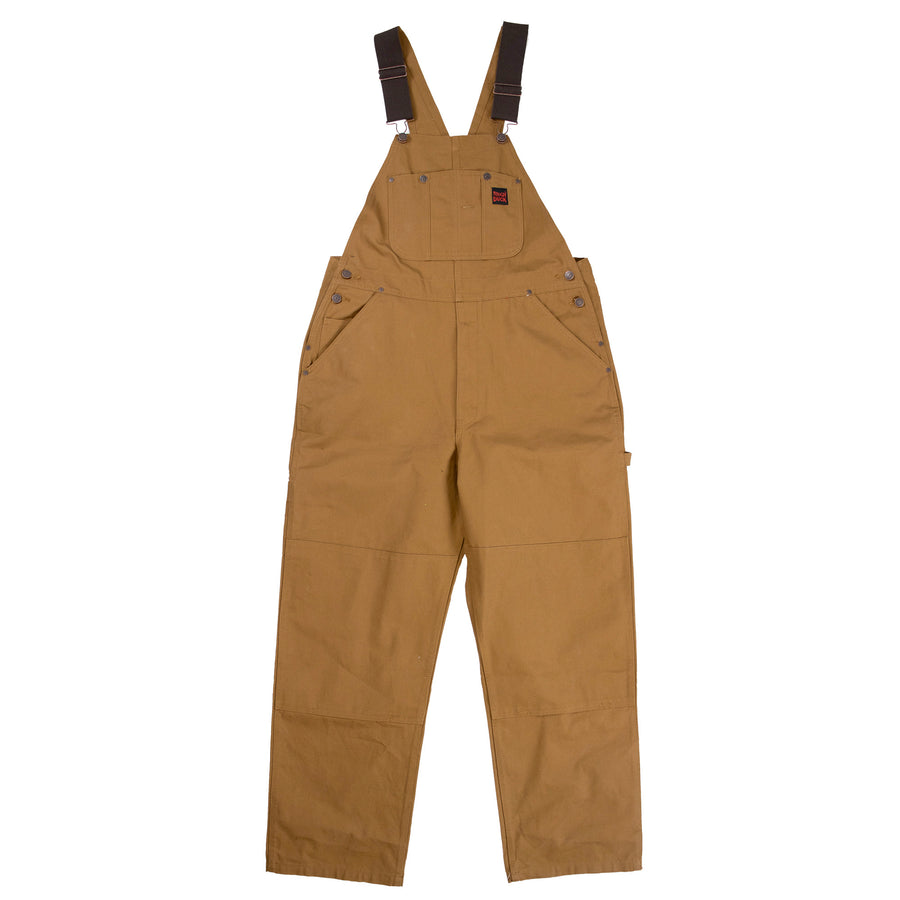 Deluxe Unlined Garage Bib Overall - Brown