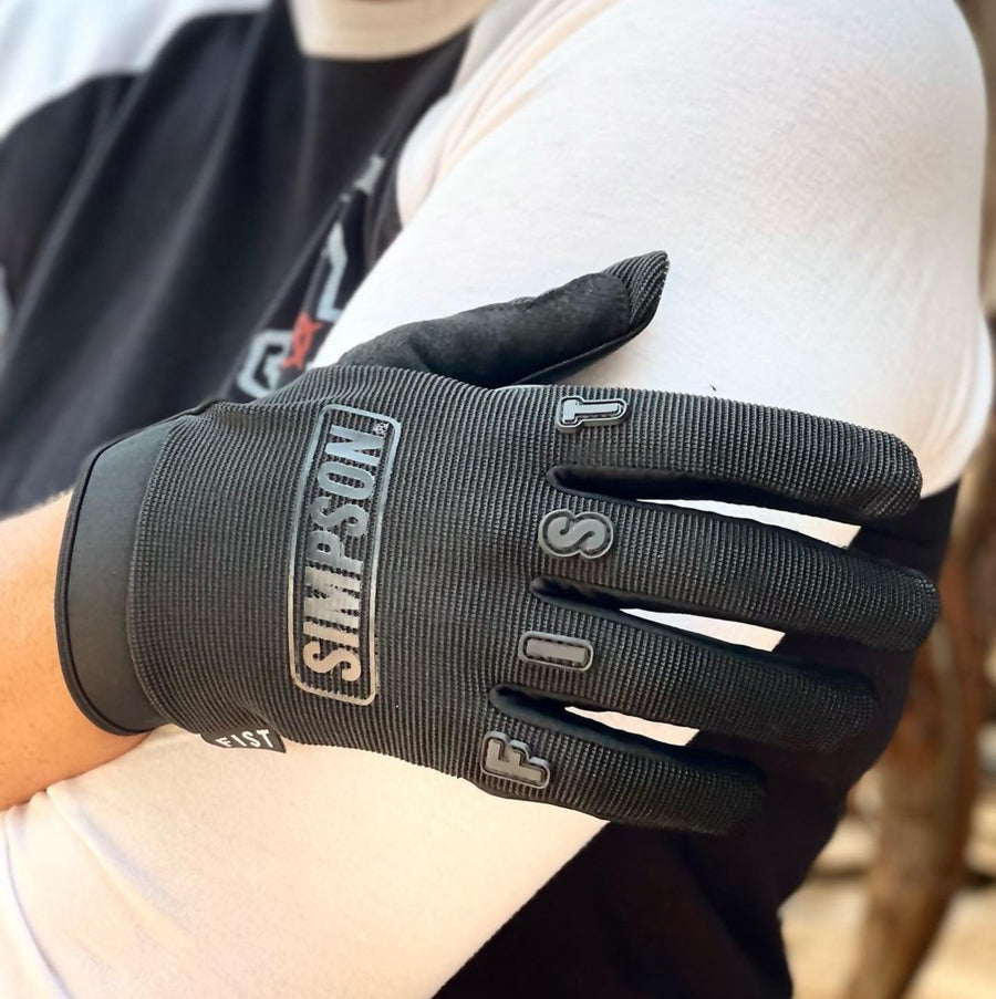 FIST X SIMPSON NOCTURN LEATHER PALM GLOVES